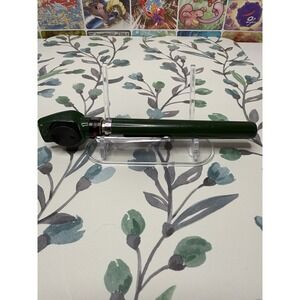 Vintage Green Ophthalmoscope J C Shaffer MD Medical Diagnostic Instrument